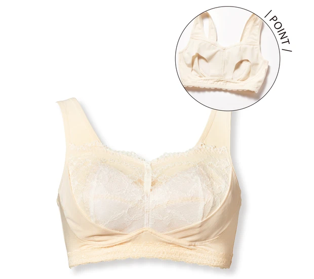 360度全方位からバストをサポートし快適な睡眠に