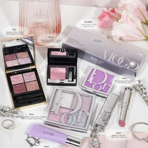 ブルベ夏!Dior縛りのナチュラルラベンダーメイクレシピ💜🦄