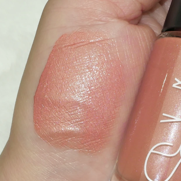 NARS ナーズ インセイシャブルリキッドブラッシュ 06004 ORGASM LUST（シマリングサンディピンク）