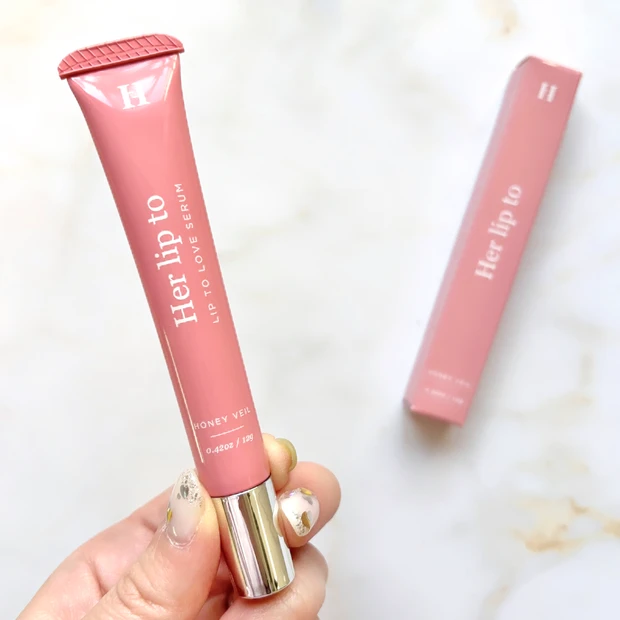 ハーリップトゥビューティ「リップトゥラブセラム」03 ハニーヴェールのパッケージ