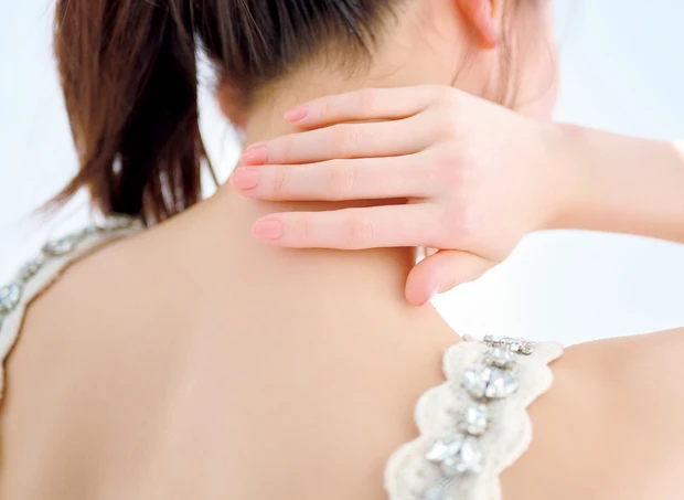 ボディスクラブの使い方 首