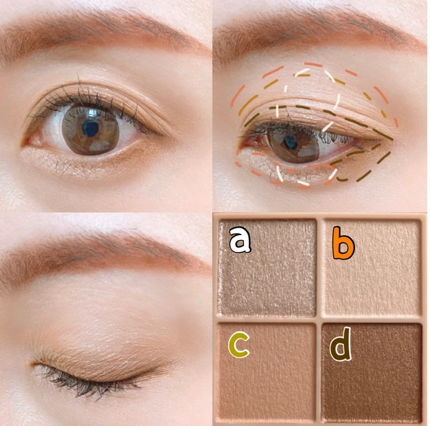 天才的配色!発売前から話題沸騰!!セザンヌ春の新作【ベージュトーンアイシャドウ】_5