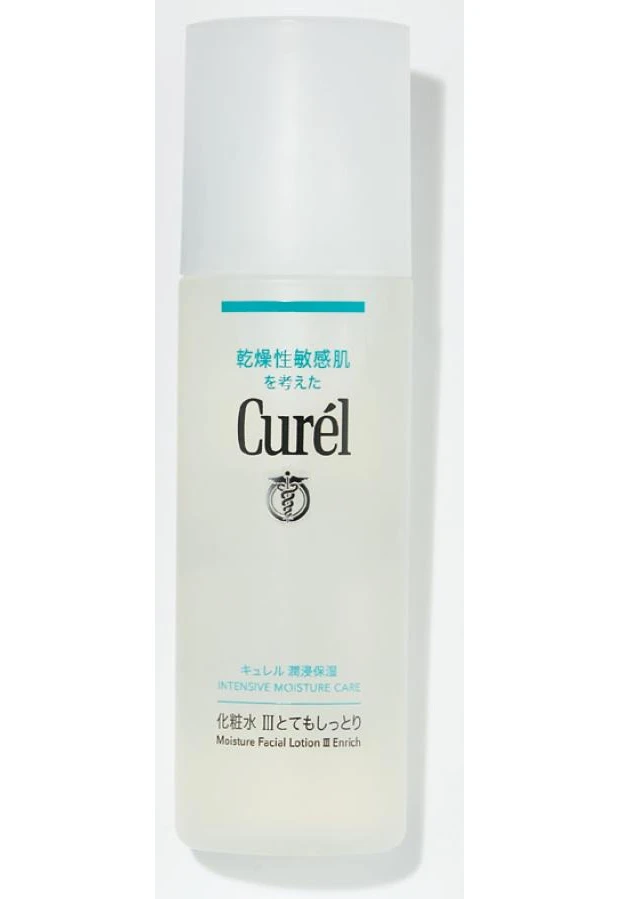 鈴木えみ愛用スキンケア キュレル 潤浸保湿 化粧水 Ⅲとてもしっとり
