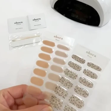 セルフネイル　バレンタインネイル　オホーラ　ohora 　レビュー　やり方