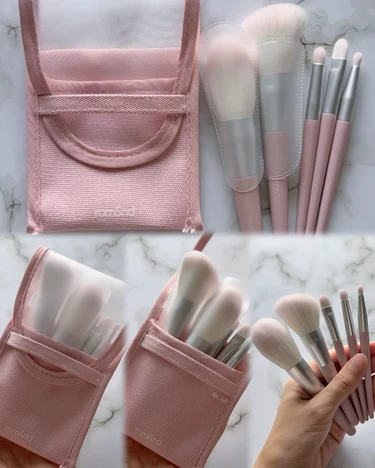 ロムアンド 韓国 romand rom&nd メイク ツール 道具 パフ ブラシ ドンキ 限定 日本 プチプラ ピンク