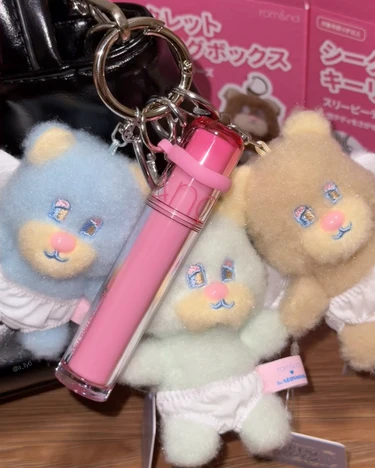 ロムアンド 韓国 romand rom&nd キーリング ボックス ランダム シークレット ラブブ テディ ロフト プラザ loft plaza