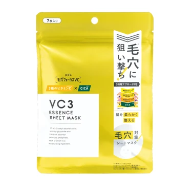 毛穴フォーカスＶＣ VC3シートマスク N