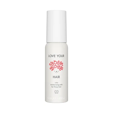 uka LOVE YOUR BOSABOSA HAIR moisturizing milk for frizzy hair