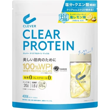 CLEVER(クレバー) クリアプロテインマッスル 塩レモン味