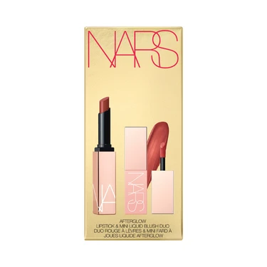 NARS NARS JAPAN アフターグローリップスティック ＆ ミニリキッドブラッシュデュオ