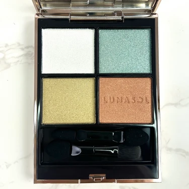 イエベ春必見！ルナソル限定EX08で透明感メイク♡スウォッチ＆動画解説_2_4