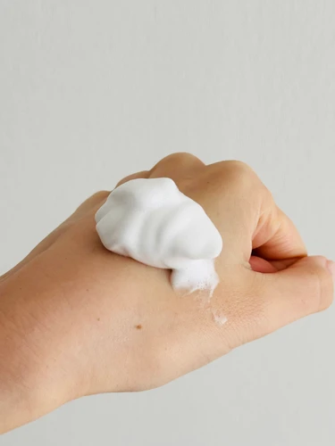 オバジX フレームリフトムースウォッシュのテクスチャー