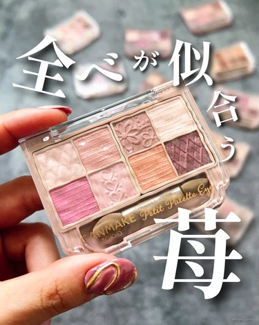 CANMAKE　キャンメイク　プティパレットアイズ　新作コスメ　プチプラコスメ