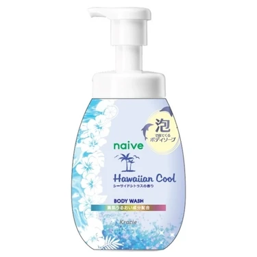 泡で出てくるボディソープ（ハワイアンクール）