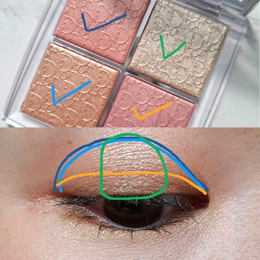 【イエベ即買い推奨！】ディオール新作！見た目から大優勝「バックステージ グロウ マキシマイザー パレット 003 パーリーピーチグロウ」をレビュー_5_8