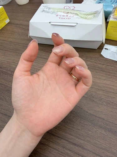 綺麗に落ちた！