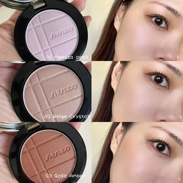 資生堂 カラー+グロウエンハンサー 全色スウォッチ