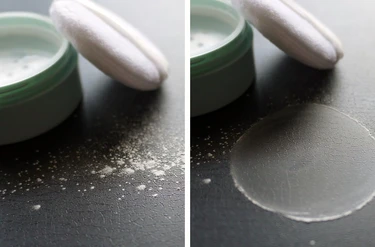 「イニスフリー ノーセバム ミネラルパウダー」のテクスチャー