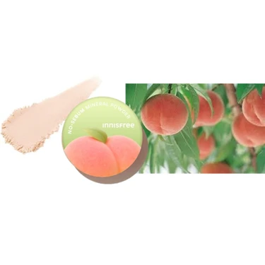 INNISFREE(イニスフリー) ノーセバム ミネラル トゥインクルパウダー ピーチブロッサム