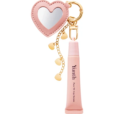 ハートチャーム付き 薬用リップセラム