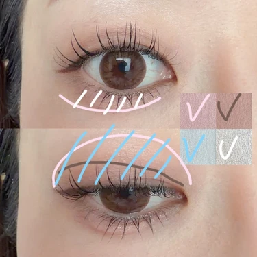 ケイト　ポッピングシルエットシャドウ　人気色