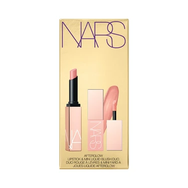 NARS NARS JAPAN アフターグローリップスティック ＆ ミニリキッドブラッシュデュオ