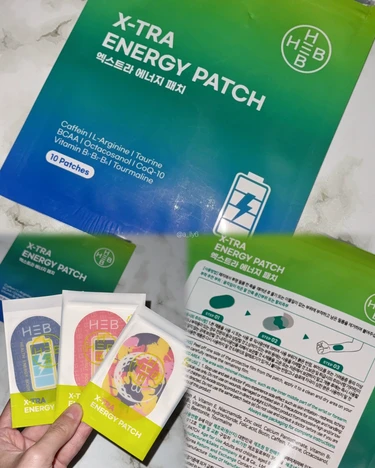 HEB PATCH ヘブパッチ 韓国 KOREA セルフケア エネルギー シンデレラ 貼る 土産 話題 健康 ウェルネス