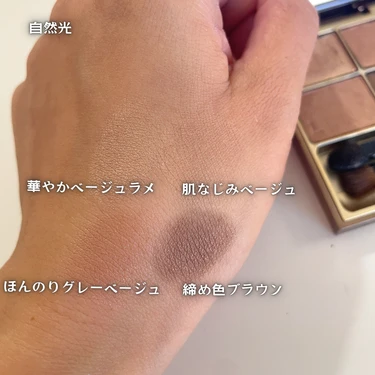 スキンモデリングアイズ01スウォッチ