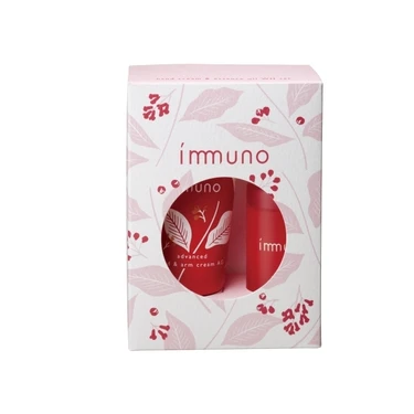 immuno(イミュノ) プレミアアンチエイジング イミュノ ハンドクリーム＆エッセンスオイル WH セット