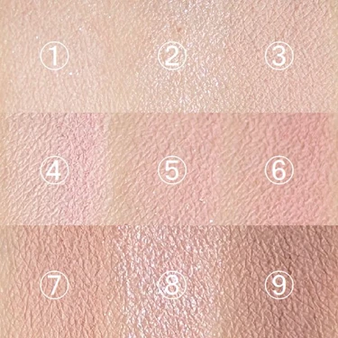 「dasique シャドウパレット＜35 ラブエンジェル＞」発色