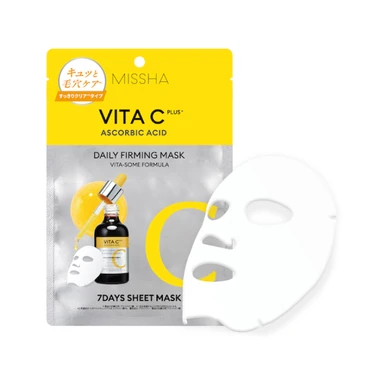 ミシア misia 化粧品 MISSHA(ミシャ) ビタシープラス7days マスクセット(パック