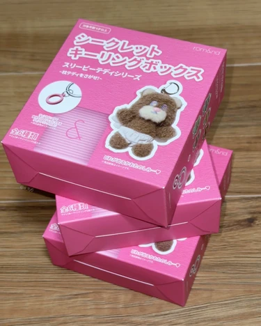 ロムアンド 韓国 romand rom&nd キーリング ボックス ランダム シークレット ラブブ テディ ロフト プラザ loft plaza