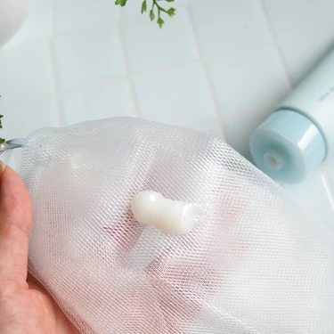 「スキンコンディショニング洗顔」の泡立ち