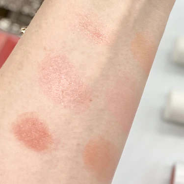 【イエベ春に似合うチーク】2500円以下で買える！おすすめチーク【プチプラ】塗り比べ_8_6