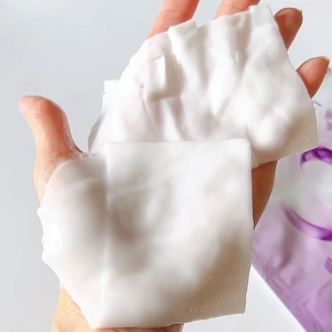 「ナンバーズイン 9番 NMNバイオリフトラッピングマスク」上用シートと下用シート