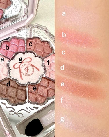 ジルスチュアート ブルームクチュール アイズ リボンファッションショー スウォッチ