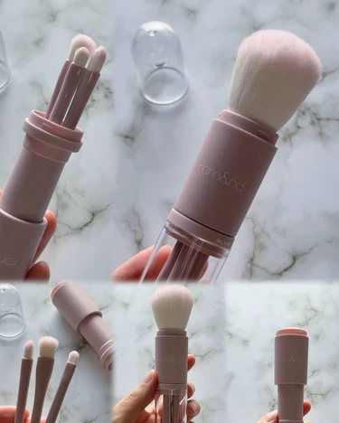 ロムアンド 韓国 romand rom&nd メイク ツール 道具 パフ ブラシ ドンキ 限定 日本 プチプラ ピンク