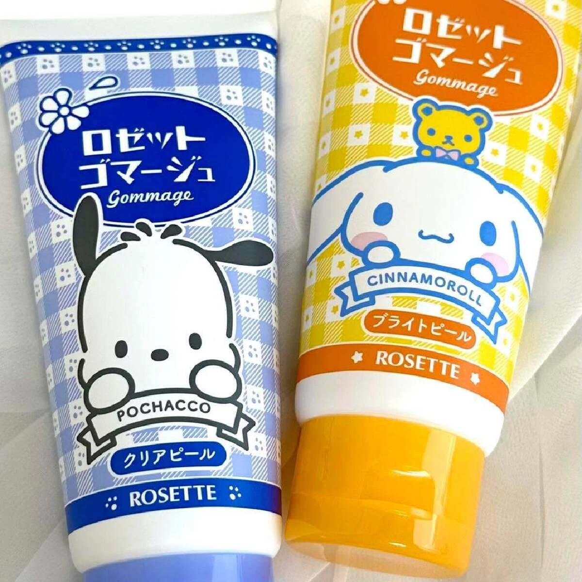 ロゼット×サンリオがコラボ！ ピーリングジェルからポチャッコ＆シナモロールの限定パッケージが登場