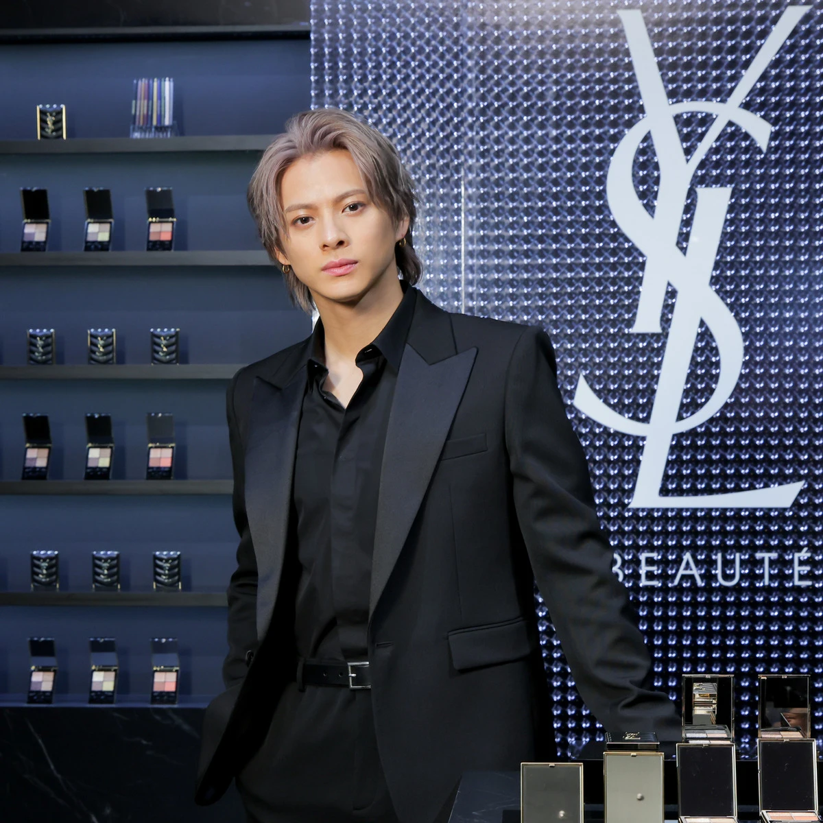 【Number_i 平野紫耀さんがYSL ポップアップイベントに登場！】今日使ったアイテムやメイクのポイントは？