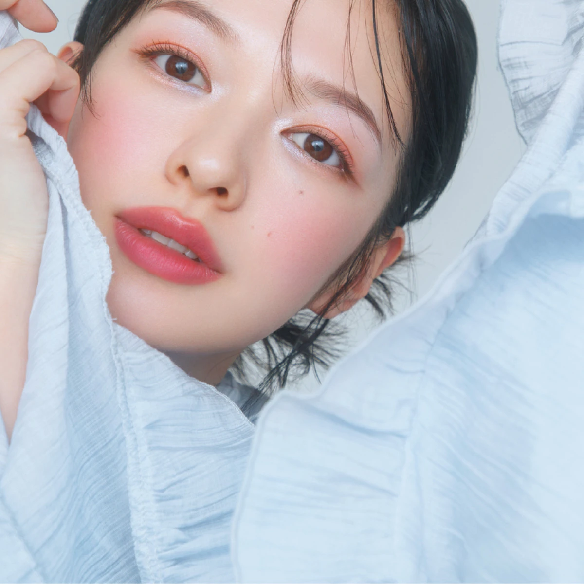 最新“盛り”メイクはパステルレイヤーが気分！ 林 由香里さんが旬のバランスを伝授