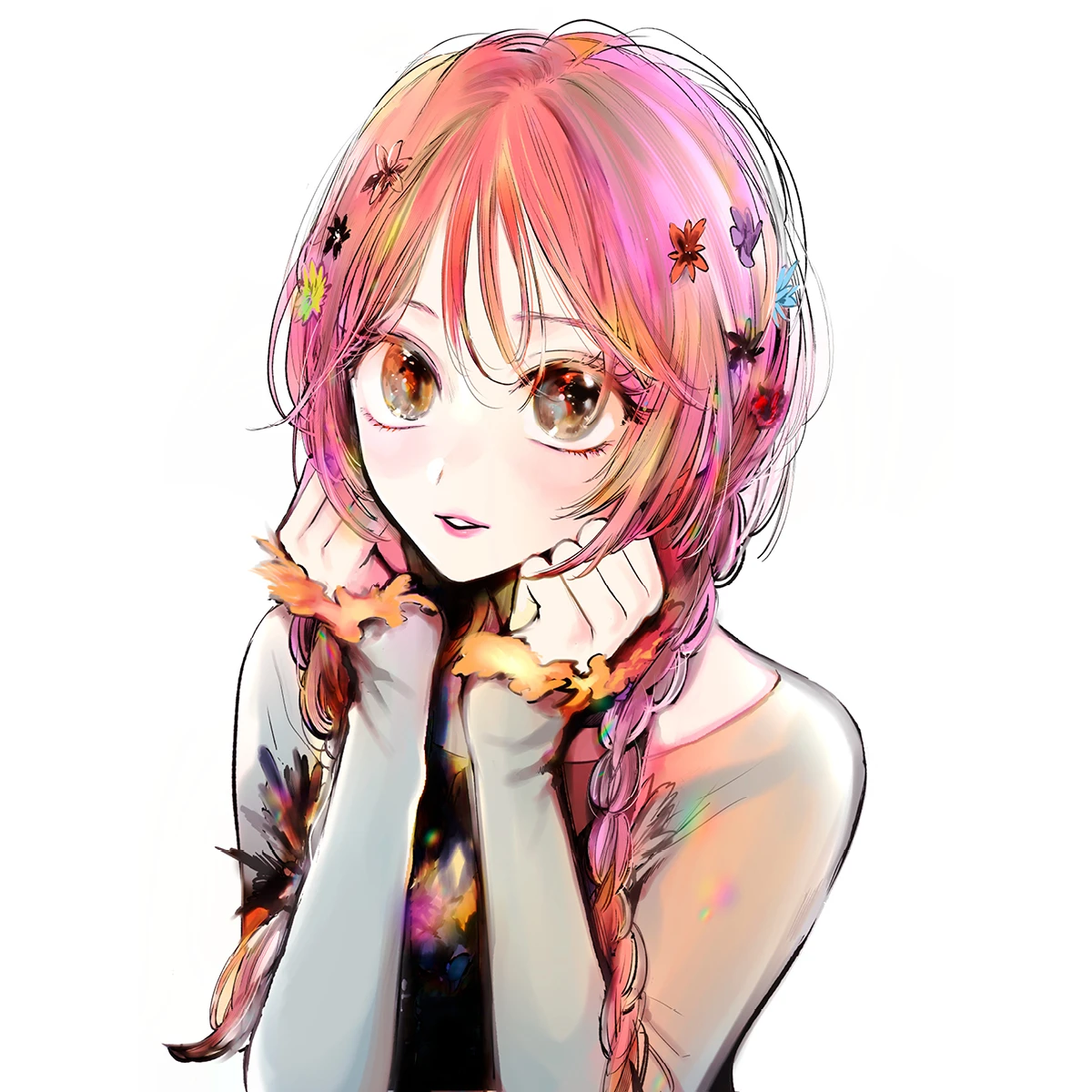 【推しの子】横槍メンゴ先生描き下ろし！ MAQUIA読者に捧ぐ、大人可愛いレイヤードメイク