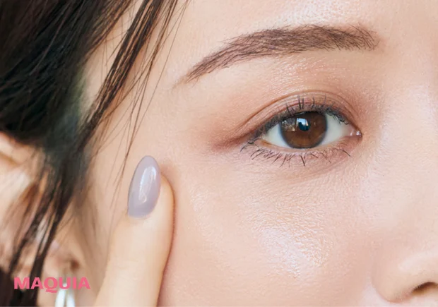 森香澄 仕事後の会食メイクのメイク直し方法 ハイライト