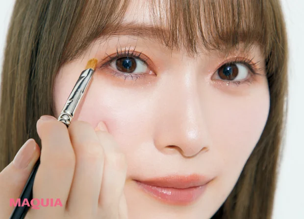 櫻坂46 守屋麗奈さん（れなぁ） リアル愛用コスメでセルフメイク アイシャドウ、まつ毛