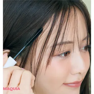 森香澄 メイク直しQ&A ヘアスタイルの直し方 浮き毛を抑える