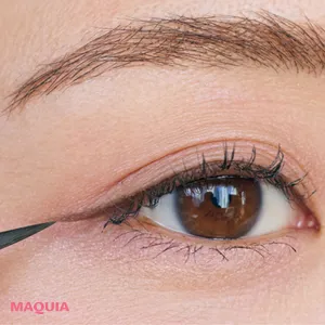 森香澄 仕事帰りでも華やかな雰囲気がほしいときのメイク直し方法 アイライン