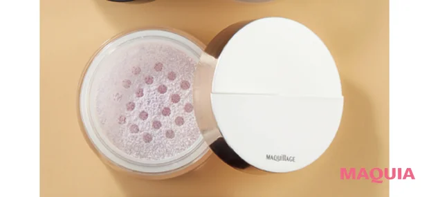 マキアージュ エッセンスグロウキープパウダー シアーラベンダー