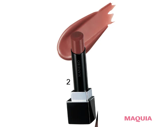 多幸感リップメイク やり方ハウツー　カネボウ ルージュスターヴァイブラント V16