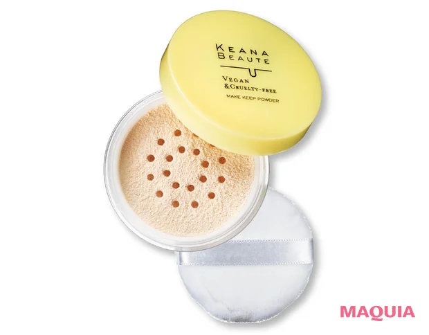 2026年春夏新作のおすすめパウダー スキンケア成分配合 ケアナボーテ 毛穴落ち防止メイクキープパウダー