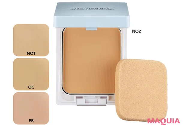 日焼け止め　ファンデーション　ナチュラグラッセ エアリースムース パウダーファンデーション