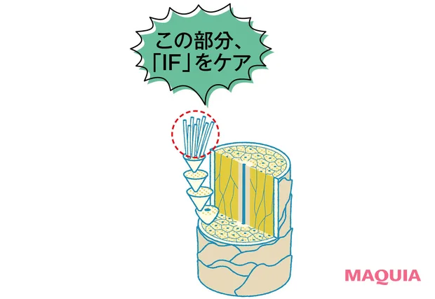 トステアを使うと何故ストレートに？ IFをケア